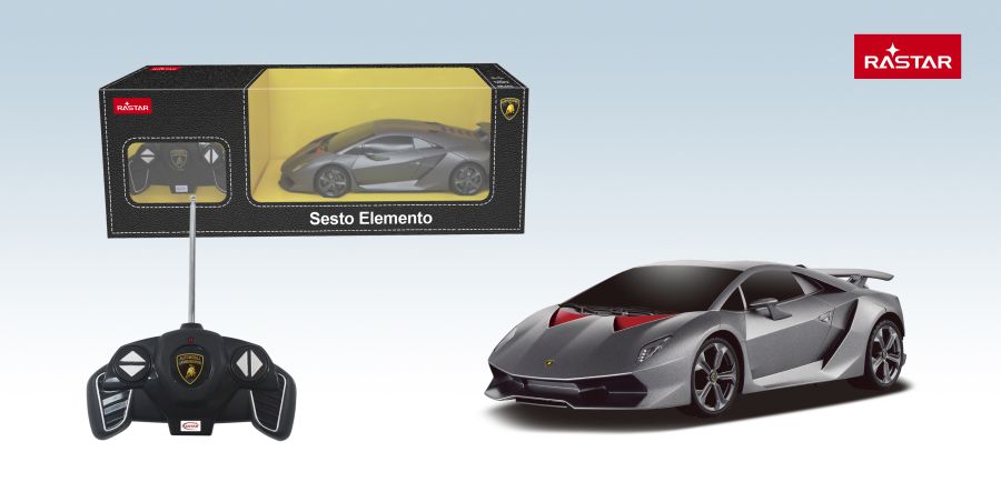 RASTAR AUTO R/C 1:18 Lamborghini Sesto Elemento 53700