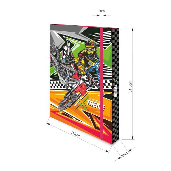 FASCIKLA A4 3D BOX MOTORCYCLE EXTREME