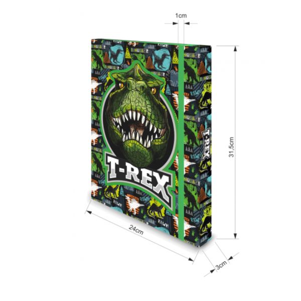 FASCIKLA A4 3D BOX T-REX