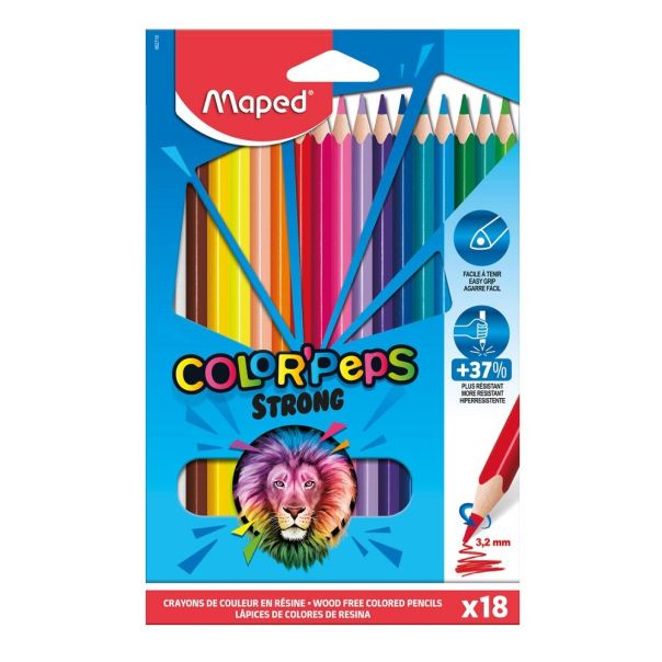 DRVENE BOJICE MAPED STRONG 1/18 862718