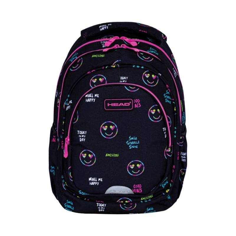 RANAC DJACKI ANATOMSKI 3 ZIP SMILE 502024053 CRNI