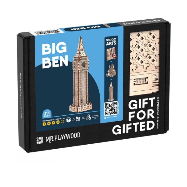 DRVENA SLAGALICA 3D BIG BEN 215 DELOVA