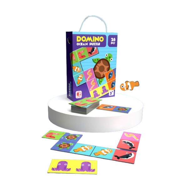 PUZZLE 28PCS DOMINO OKEAN 88670