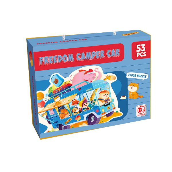 PODNE PUZZLE 53PCS KAMPER 88727