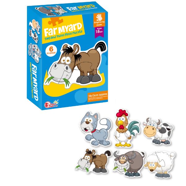 BEBI PUZZLE 6U1 FARMA 88059