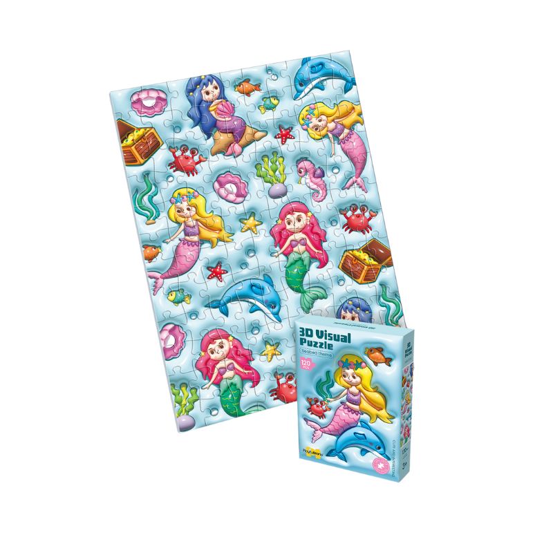 PUZZLE 3D SIRENA 120PCS 88977