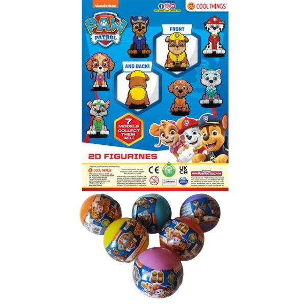 FIGURA PATROLNE SAPE U LOPTI 5cm MIX PP006